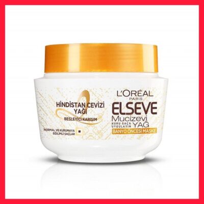 ماسک مو لورآل Loreal السیو حاوی روغن نارگیل مناسب موهای نرمال و خشک 300 میل
